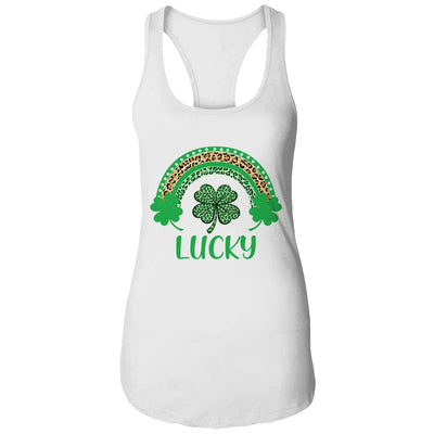 Lucky St Patrick's Day Leopard For Women T-Shirt & Tank Top | Teecentury.com