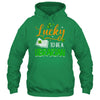 Lucky To Be A Librarian School St Patricks Day Teacher Shirt & Hoodie | teecentury