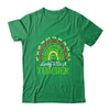 Lucky To Be A Teacher Rainbow Teacher St Patricks Day T-Shirt & Hoodie | Teecentury.com