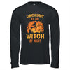 Lunch Lady By Day Witch By Night Halloween Women T-Shirt & Long Sleeve | Teecentury.com