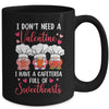 Lunch Lady Valentine I Have A Cafeteria Full Of Sweethearts Mug | teecentury