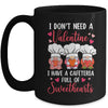 Lunch Lady Valentine I Have A Cafeteria Full Of Sweethearts Mug | teecentury