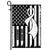 Lung Cancer Awareness America Flag White Ribbon Flag | Teecentury.com