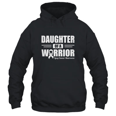 Lung Cancer Awareness Daughter Of Warrior Green Gift T-Shirt & Hoodie | Teecentury.com