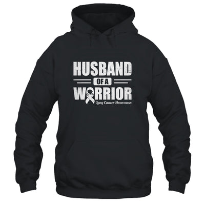 Lung Cancer Awareness Husband Of Warrior Green Gift T-Shirt & Hoodie | Teecentury.com