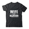 Lung Cancer Awareness Wife Of Warrior Green Gift T-Shirt & Hoodie | Teecentury.com