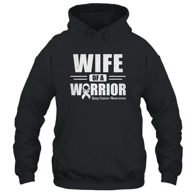 Lung Cancer Awareness Wife Of Warrior Green Gift T-Shirt & Hoodie | Teecentury.com