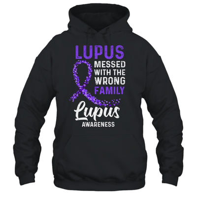 Lupus Awareness Messed With The Wrong Family Support T-Shirt & Hoodie | Teecentury.com