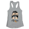 MS Leukemia Awareness Messy Bun Warrior Believe Orange T-Shirt & Tank Top | Teecentury.com