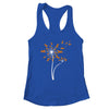 MS Leukemia Kidney Awareness Dandelion Orange Ribbon T-Shirt & Tank Top | Teecentury.com
