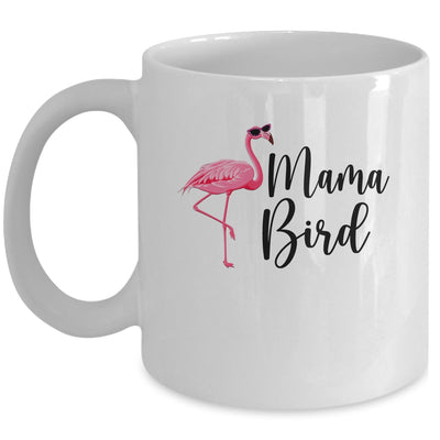 Mama Bird Flamingo Mommy Cute Flower Flamingo Gifts Mug Coffee Mug | Teecentury.com