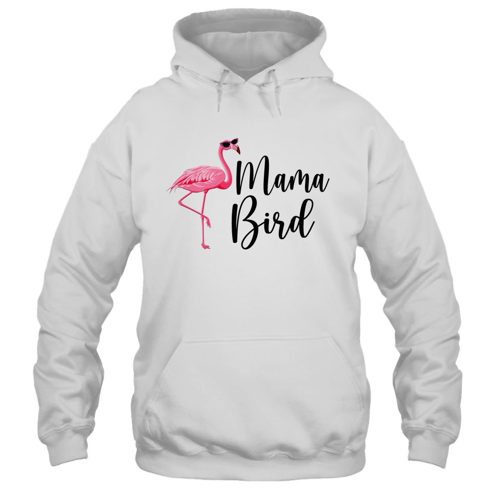 Mama Bird Flamingo Mommy Cute Flower Flamingo Gifts T-Shirt & Tank Top | Teecentury.com