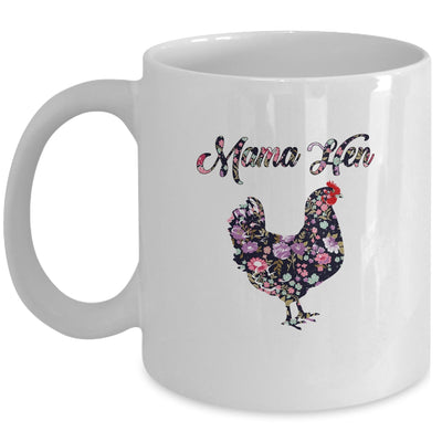 Mama Hen Funny Mother's Day Chicken Mom Farmer Farm Gift Mug Coffee Mug | Teecentury.com