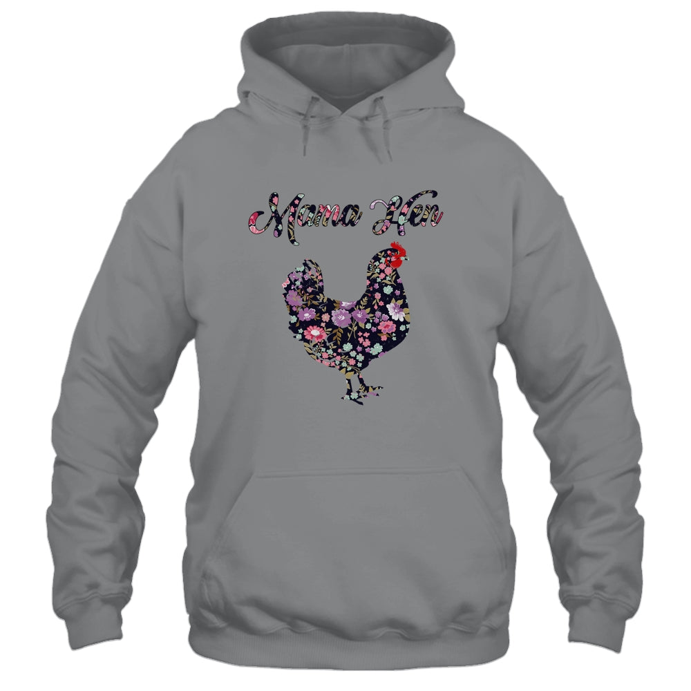 Mama Hen Funny Mother's Day Chicken Mom Farmer Farm Gift T-Shirt & Tank Top | Teecentury.com