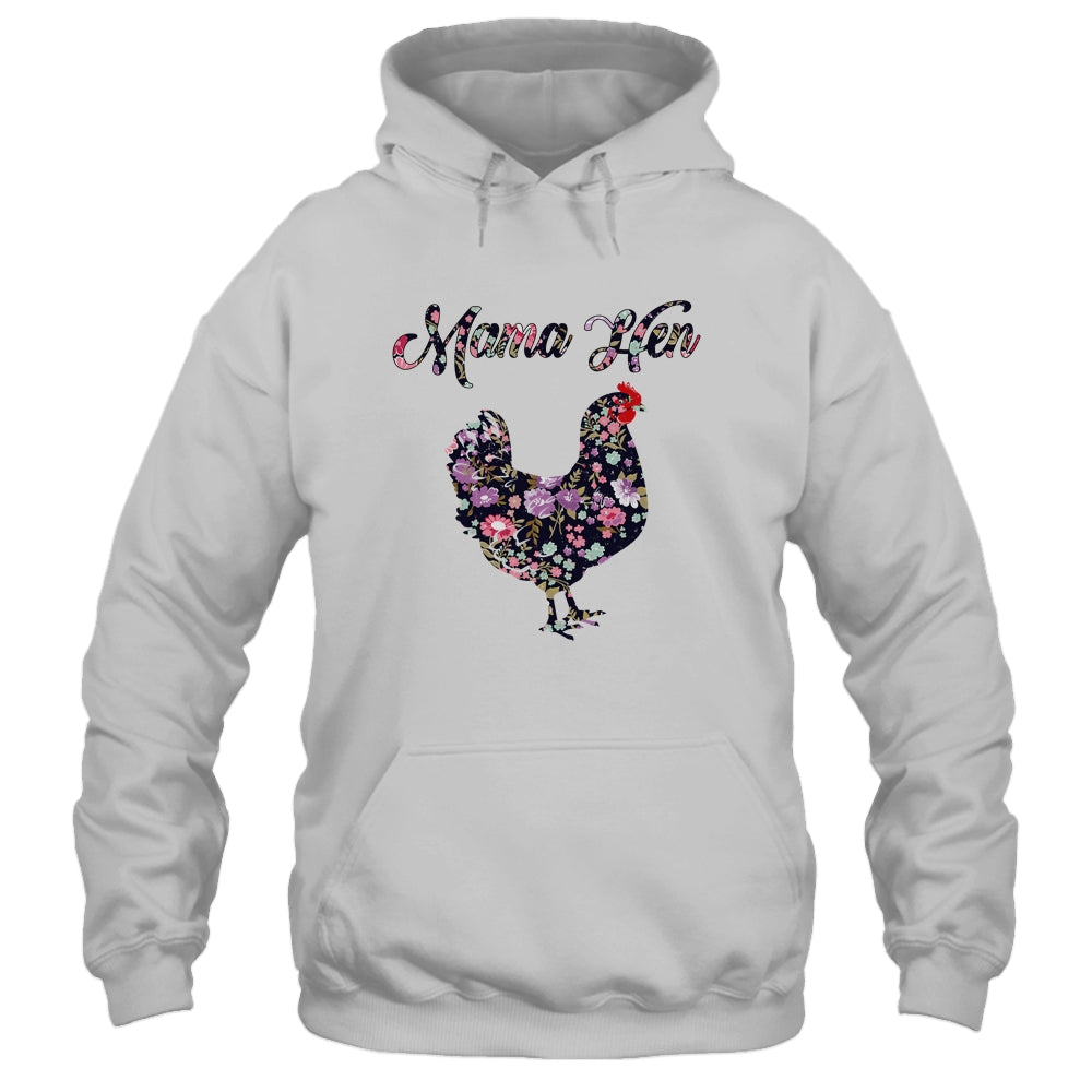 Mama Hen Funny Mother's Day Chicken Mom Farmer Farm Gift T-Shirt & Tank Top | Teecentury.com