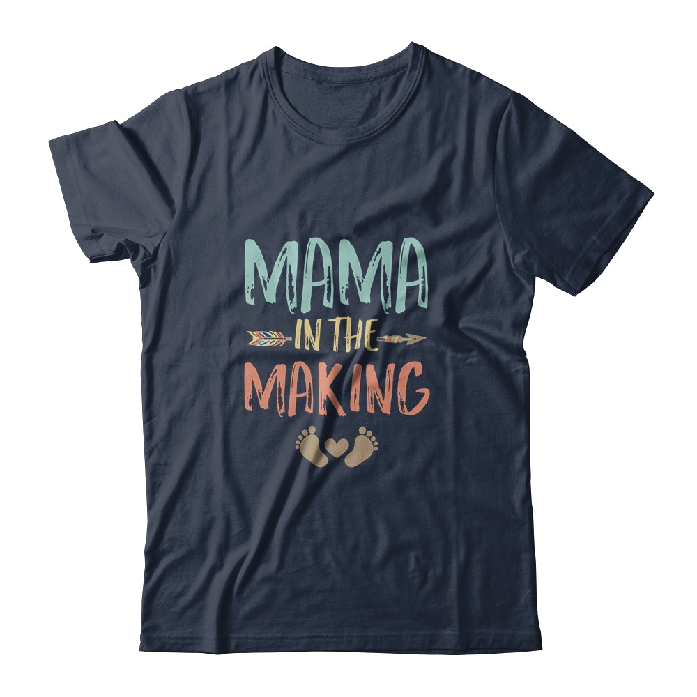 Mama In The Making Pregnancy Announcement Reveal Party T-Shirt & Tank Top | Teecentury.com