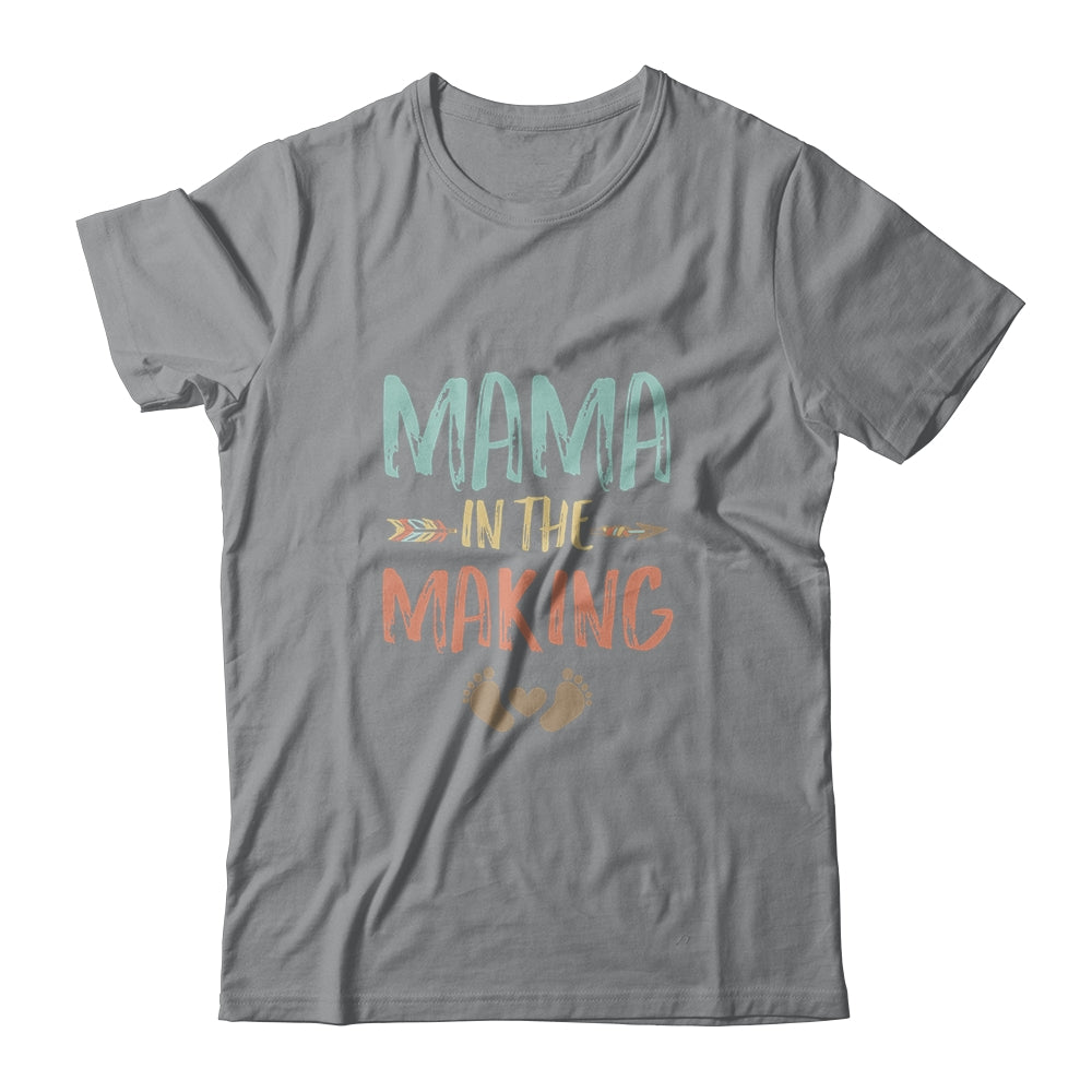 Mama In The Making Pregnancy Announcement Reveal Party T-Shirt & Tank Top | Teecentury.com