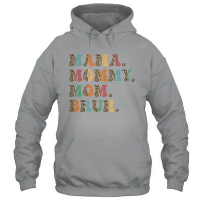 Mama Mommy Mom Bruh For Mom Life Retro Mother's Day Shirt & Tank Top | teecentury