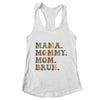 Mama Mommy Mom Bruh For Mom Life Retro Mother's Day Shirt & Tank Top | teecentury