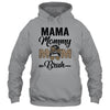 Mama Mommy Mom Bruh Leopard Messy Bun Mothers Day Shirt & Tank Top | teecentury