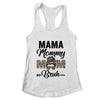 Mama Mommy Mom Bruh Leopard Messy Bun Mothers Day Shirt & Tank Top | teecentury