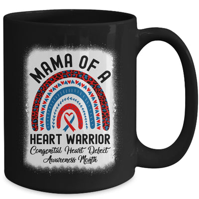 Mama Of A Warrior CHD Congenital Heart Defect Awareness Month Mug | teecentury