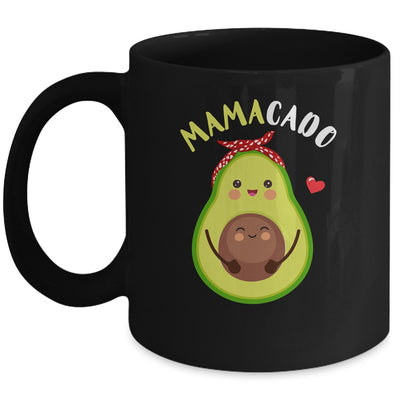 Mamacado Avocado Pregnant Mom Pregnancy Announcement Gift Mug Coffee Mug | Teecentury.com
