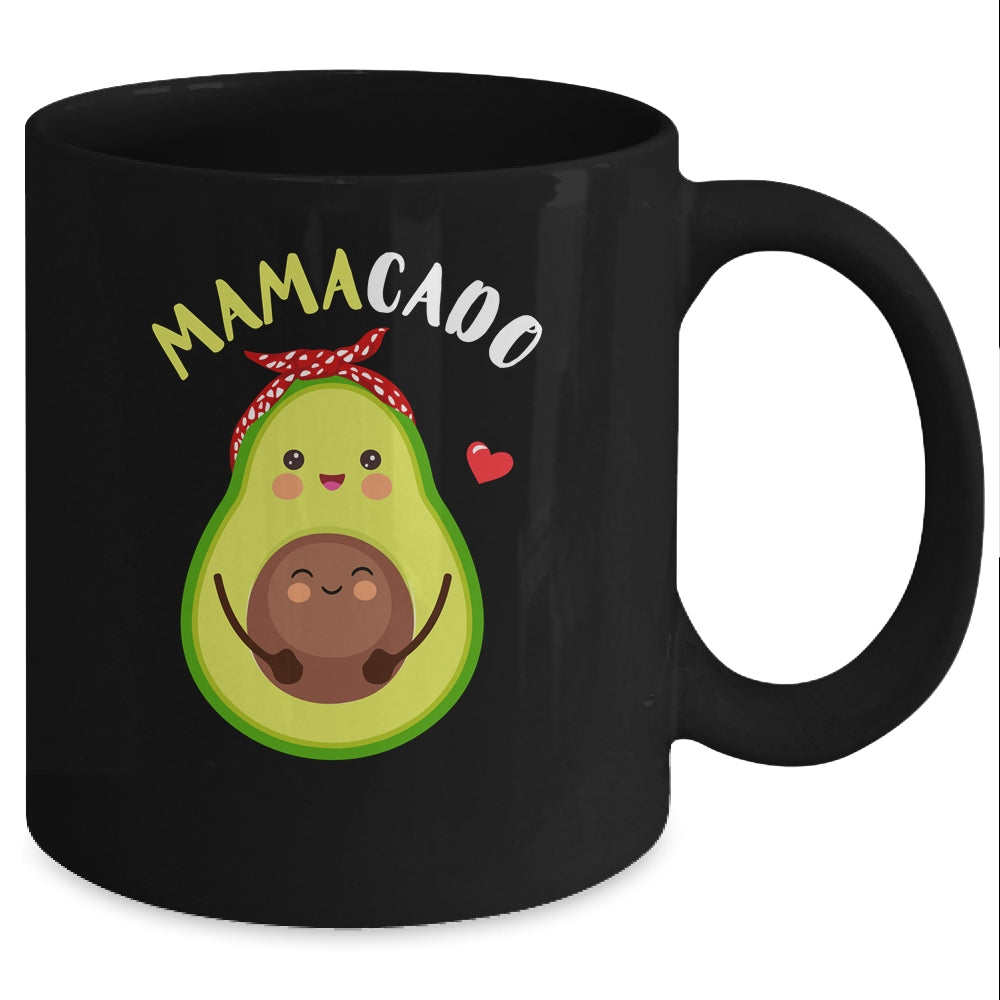 Mamacado Avocado Pregnant Mom Pregnancy Announcement Gift Mug Coffee Mug | Teecentury.com