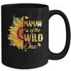 Mamaw Of The Wild One 1st Birthday Sunflower Mug Coffee Mug | Teecentury.com