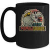 Mamawsaurus T Rex Dinosaur Mamaw Saurus Family Matching Mug Coffee Mug | Teecentury.com