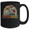 Mamawsaurus T Rex Dinosaur Mamaw Saurus Family Matching Mug Coffee Mug | Teecentury.com