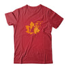 Maple Cat Leaf Fall Hello Autumn Funny Cat Kitten Lover T-Shirt & Sweatshirt | Teecentury.com