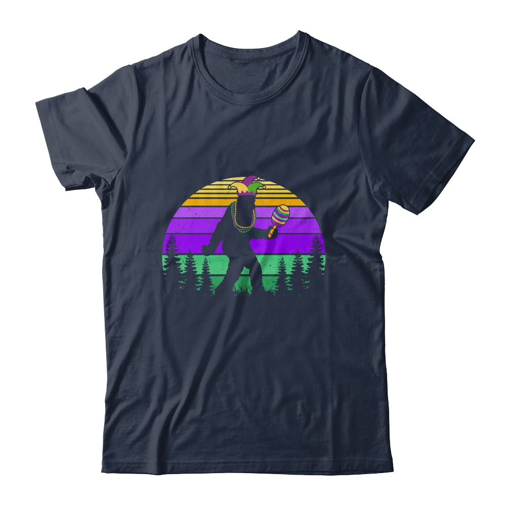Mardi Gras Carnival Bigfoot Festival Party T-Shirt & Hoodie | Teecentury.com