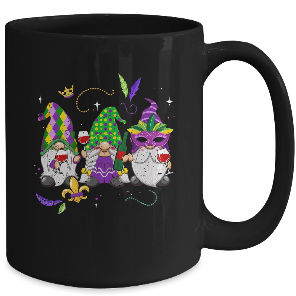 Mardi Gras Gnomes Funny Outfit Gnomies Squad Girl Women Mug | teecentury