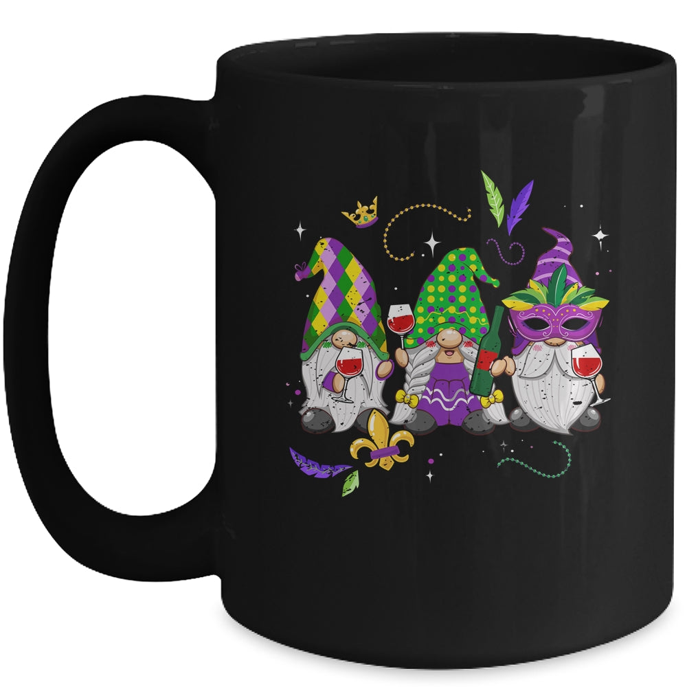 Mardi Gras Gnomes Funny Outfit Gnomies Squad Girl Women Mug | teecentury