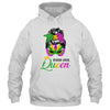 Mardi Gras Queen Carnival Costume Messy Bun T-Shirt & Tank Top | Teecentury.com