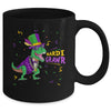 Mardi Gras Trex Dinosaur Lovers Boy Mardi Grawr Mug | teecentury