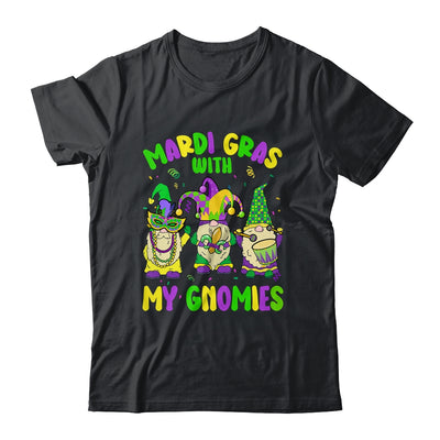 Mardi Gras With My Gnomies Funny Mardi Gras Three Gnomes Shirt & Tank Top | teecentury