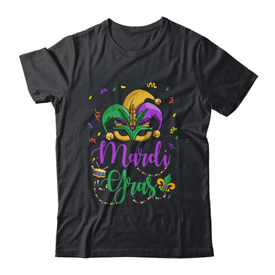 Mardi Gras Womens Girls Mask Beads New Orleans Party Shirt & Tank Top | teecentury