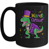 Mardi Grawr T-Rex Dinosaur Dino Mardi Gras For Kids Boy Mug Coffee Mug | Teecentury.com