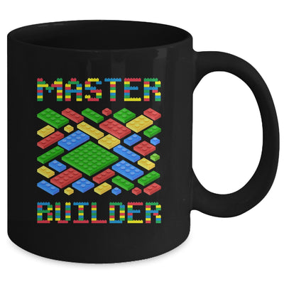 Master Builder Funny Building Blocks For Boys Men Mug | teecentury