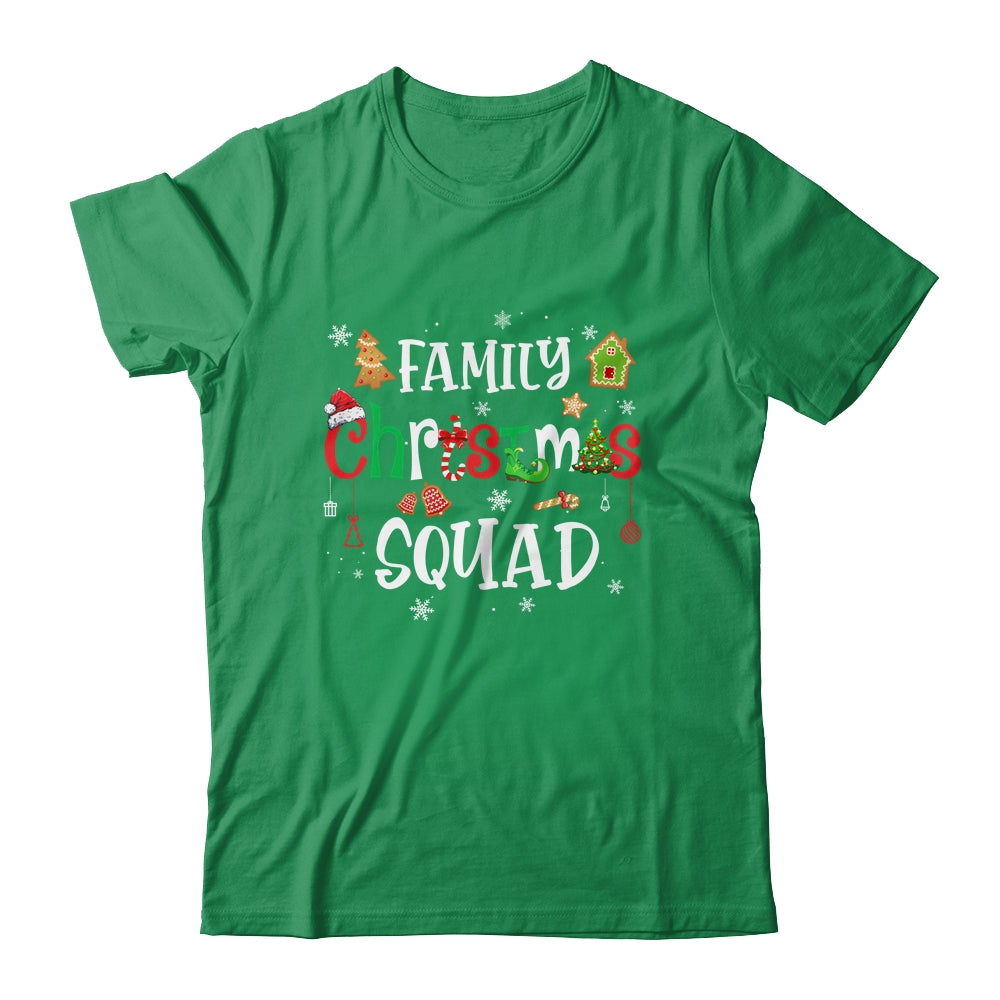 Matching Family Christmas Morning Squad Santa Holiday Xmas T-Shirt & Sweatshirt | Teecentury.com