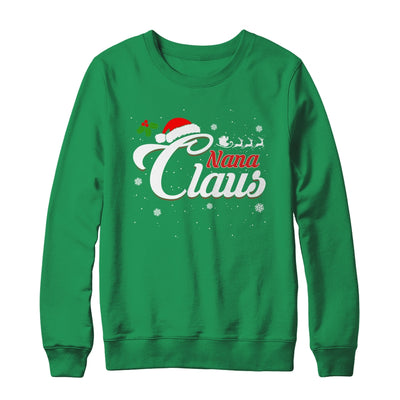 Matching Family Christmas Nana Claus T-Shirt & Sweatshirt | Teecentury.com