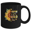 MawMaw Of The Wild One 1st Birthday Sunflower Mug Coffee Mug | Teecentury.com