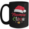 Mawmaw Claus Santa Christmas Matching Family Pajama Funny Mug Coffee Mug | Teecentury.com