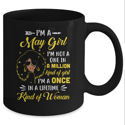 May Birthday Gifts I'm A Queen Black Women Girl Mug Coffee Mug | Teecentury.com