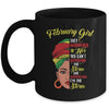 Melanin Queen February Girl I Am The Storm African Woman Mug Coffee Mug | Teecentury.com