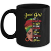 Melanin Queen June Girl I Am The Storm African Woman Mug Coffee Mug | Teecentury.com