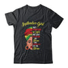 Melanin Queen September Girl I Am The Storm African Woman T-Shirt & Tank Top | Teecentury.com