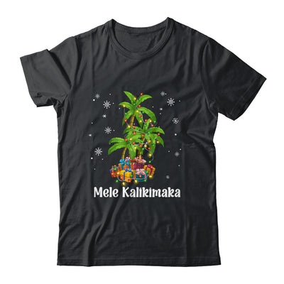 Mele Kalikimaka Hawaiian Christmas Palm Tree Family Xmas Shirt & Sweatshirt | teecentury